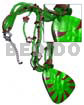 4 Layers Matte Plastic Beads,