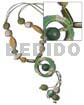 Asstd Wood Beads Tassled And