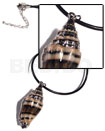 Black Rubber Cord Aninikad Pendant
