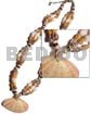 Tiger Nassa Pigtim Clam Pendant