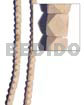 Natural White Wood Diamond Cut