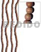 6mm Round Rosewood Beads