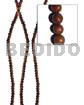 Round Robles Wood Beads 5mm