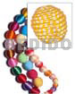 20mm Natural White Round Wood