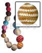 20mm Natural White Round Wood