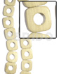 30mmx30mmx5mm Square Round Edges Natural