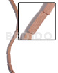 6mmx20mm Rosewood 4 Sided Tube