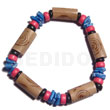 Bamboo Tubes Burning Blue White