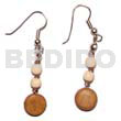 Dangling Coco Sidedrill Wood Beads