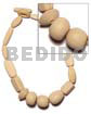 Natural Wood Beads Necklace