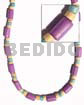 Violet Wood Tube 4-5 Nat.
