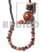 4-5mm Coco Heishe Black /