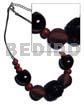 20mm/25mm Round Wrapped Wood Beads,