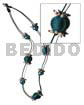 20mm Wrapped Wood Beads Crown