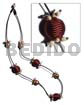 20mm Wrapped Wood Beads Crown
