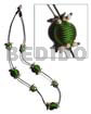 20mm Wrapped Wood Beads Crown