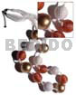 20mm Wrapped Wood Bead 25mm