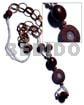 Basket Rings Kukui Nuts/15mm Wrapped