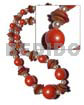Graduated Wood Beads 25mm/20mm/15mm/10mm In