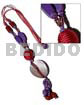 Tassled 2 Layers Satin Cord