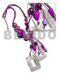 Tassled 3 Rows Wax Cord