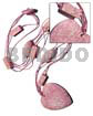2 Layers Pink Wax Cord