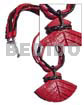3 Painted Red/brown 2-3mm Coco