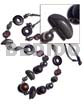 Asstd Wood Beads In Ash