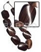 30mmx40mmx6mm Camagong Tiger Ebony Hardwood