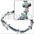 Blue 4-5mm Coco Pokalet White
