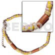 4-5mm Yellow Coco Splashing Gold
