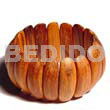 Elastic Bayong Wood Bracelet