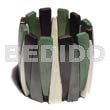 Elastic Nat. Wood Bangle /
