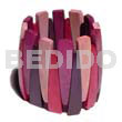 Elastic Nat. Wood Bangle /