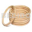Nat. White Wood Bangle 6mm