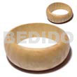 Graduated Ambabawod Wood Bangle Clear