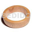 Ambabawod Wood Bangle Clear Coat