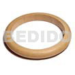 Ambabawod Round Wood Bangle Clear