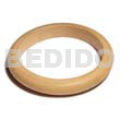 Ambabawod Round Wood Bangle Clear