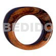 Camagong Irregular Flat Round Wood