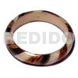 Wood Bangle Laminated Buri/raffia/tinalak Ht=15mm