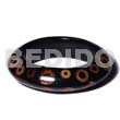 Wood Saucer Bangle Laminated Bamboo