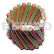 Elastic 2 Color Combination/tan &