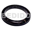 Nat. Wood Bangle In Blackcrackle