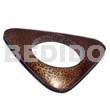 Nat. Wood Bangle In Brown