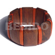 30mmx20mm Robles Wood Elastic Bangle