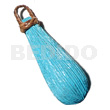 55mmx25mm Textured Aqua Blue Nat.