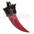 Textured Bloody Red 100mmx30mm Nat.