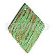 Textured Marbled Light Green Diamond