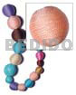 20mm Natural White Round Wood